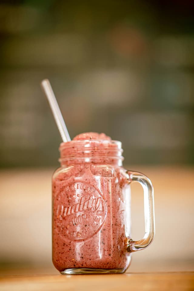 Smoothie de Frutilla y Plátano